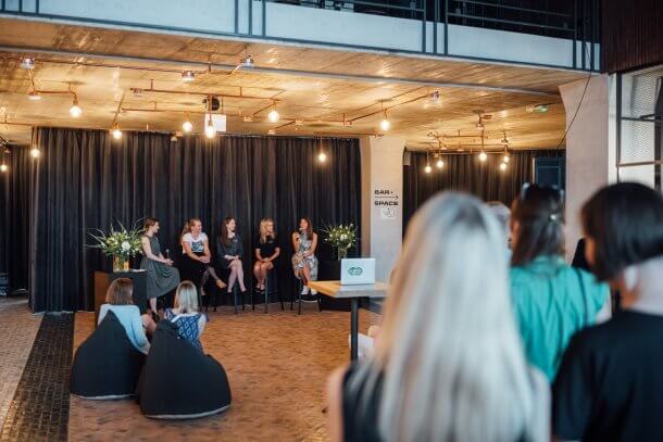 Women in tech: Riga Tech Girls closing event on the 30th of July, 2022. 